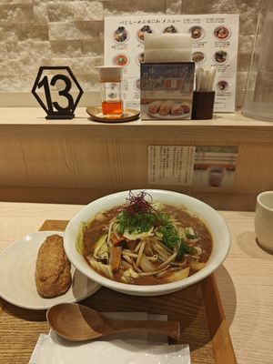  at Yuniwa Vege Ramen in Osaka