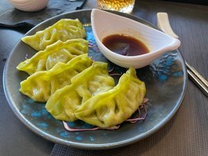 Gyozas de verduras   at Koko Asian Food in Gabia Grande
