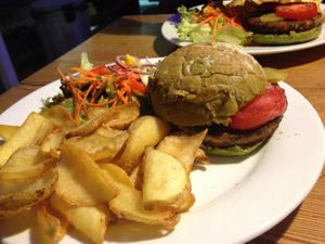 Dutch Weed Burger at Paal 69 in Zandvoort