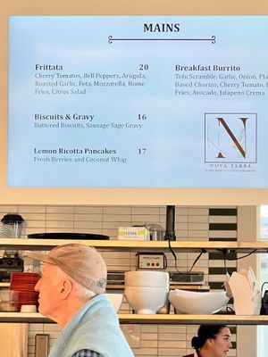 Yes, it’s all vegan and they make their own cheeses.  at Nova Terra Kitchen & Creamery in Sebastopol