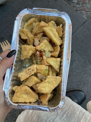 Vegan & GF salt n’ pepper tofu   at Sweet Mandarin in Manchester
