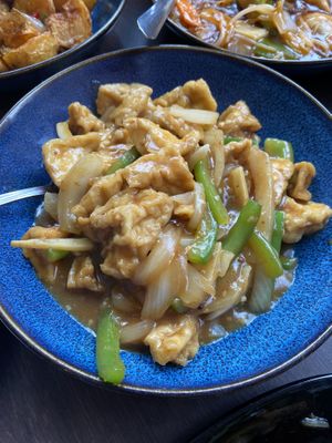 Satay tofu  at Sweet Mandarin in Manchester
