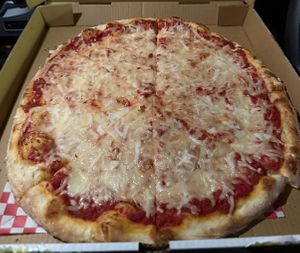 vegan cheese pizza   at Blazerz Food Joint in Philadelphia