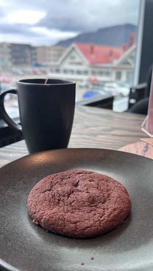 Vegan cookie  at Nordover in Longyearbyen