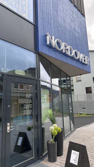 Outside  at Nordover in Longyearbyen