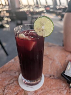 Chicha Morada mocktail at INTI - A Nikkei Experience in Nairobi