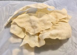 Poppadom  at Sangeetha Vegetarian Restaurant in Abu Dhabi