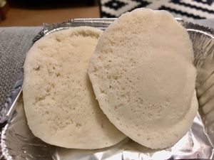 Idly at Sangeetha Vegetarian Restaurant in Abu Dhabi