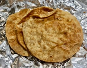Poori at Sangeetha Vegetarian Restaurant in Abu Dhabi