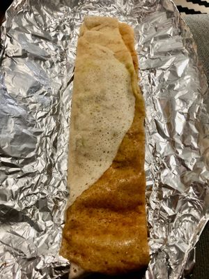 Masala dosa at Sangeetha Vegetarian Restaurant in Abu Dhabi