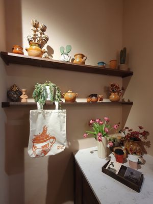 Decor at Aguamiel in London