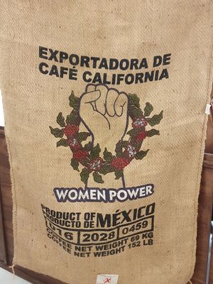 Women-produced coffee ✊🏻 at Aguamiel in London