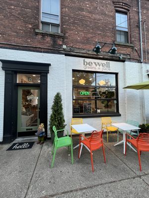 Storefrontt  at Be Well Cafe in Rutherford