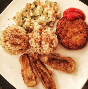 menu of the day  at Makro Vega in Split