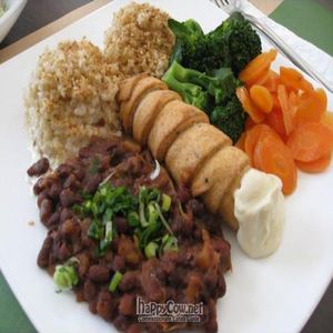 Healthy and great tasting lunch special - March 2009 at Makro Vega in Split