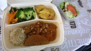 Macroplate - we also took the soup but didn't take a picture. Soups are also great!! at Makro Vega in Split