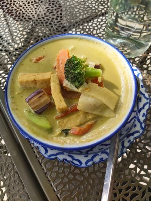 Green Curry at Nohra Thai Kitchen in Victoria