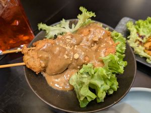 Erdnuss-Saté at Home Taste Jia in Kiel