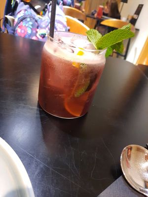 Heidelbeer Eistee at Home Taste Jia in Kiel