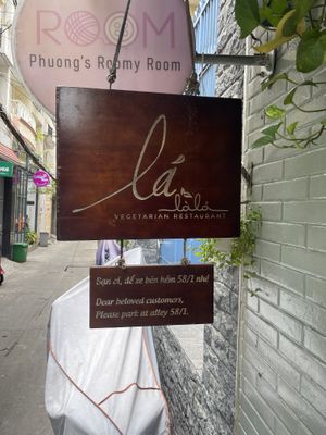   at Lá Vegetarian Restaurant in Ho Chi Minh City