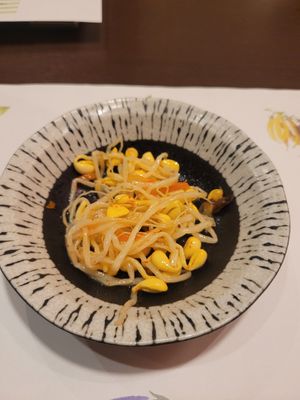 Free appetizer at Sojuan in Nagoya