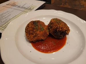 Tofu potato croquettes at Sojuan in Nagoya