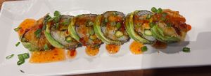 Cryssi Roll  at Trapper's Sushi Co in San Antonio