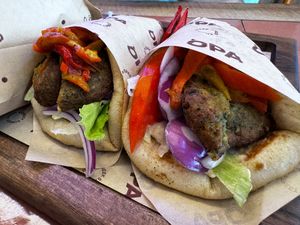 The pitas (good+)  at OPA in Tirana