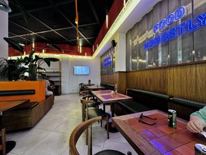 Inside   at OPA in Tirana