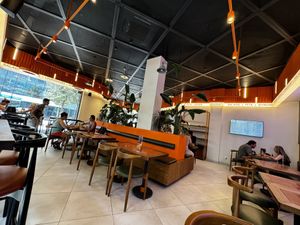 Inside  at OPA in Tirana