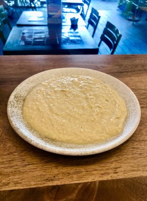 Hummus  at OPA in Tirana