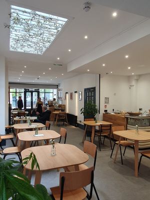 Interior from other end 😊 at Nathalie's Kitchen in North London