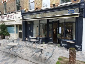 Terrace at Nathalie's Kitchen in North London