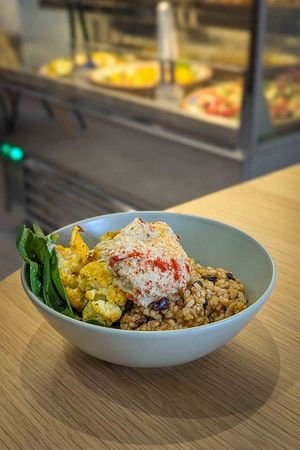 Salad bowl at Nathalie's Kitchen in North London