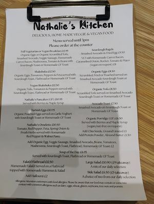  at Nathalie's Kitchen in North London