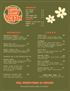  at Tiny Vegan in Richmond