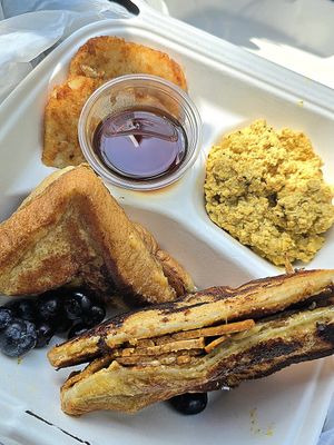 Smoked Monte at Tiny Vegan in Richmond