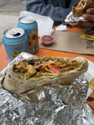 cash wrap  at Tiny Vegan in Richmond