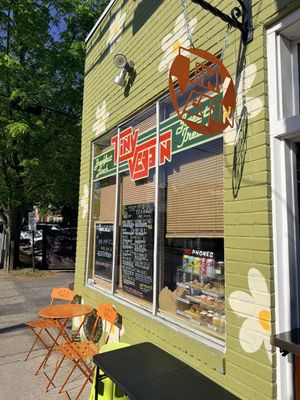 Walk up window   at Tiny Vegan in Richmond