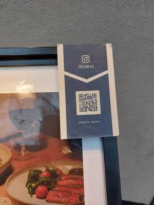 Instagram at Kacto in Kyoto