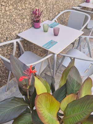 Outside at Pastan  in Fuengirola