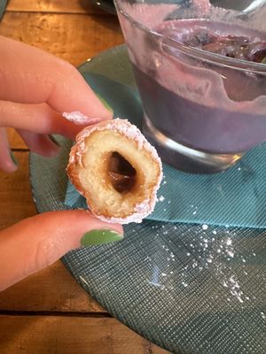 Mini biscoff donut   at Pastan  in Fuengirola