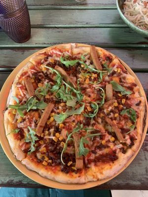 Meaty pizza, buenísimo   at Pastan  in Fuengirola