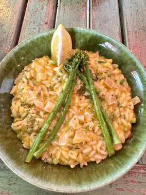 Pasta Amalfi con orzo y gengibre   at Pastan  in Fuengirola