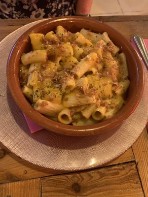 Macaroni cheese   at Pastan  in Fuengirola