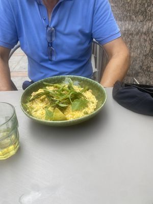 Sage risotto   at Pastan  in Fuengirola