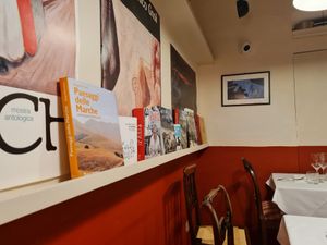 Inside at Gallorosso al Guasco in Ancona