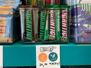 Gigantic Chocolate Bars at Sticky Fingers  in Grand Rapids