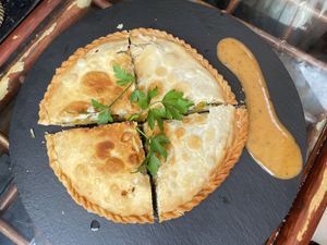 Pie  at Larzijan in East London