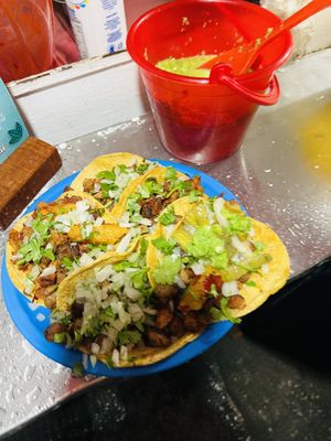   at Deja Vu Taqueria Vegana in Playa Del Carmen